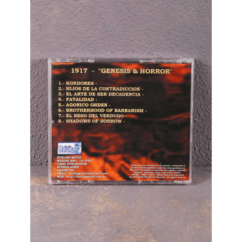 1917 - Genesis & Horror CD