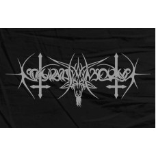 Прапор Nokturnal Mortum - Goat Horns Logo