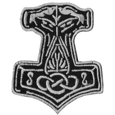 Thor's Hammer 1 Embroidered Patch