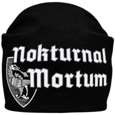Шапка біні Nokturnal Mortum - Слава Героям (Hailed Be The Heroes) вишита чорна