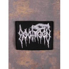 Goatmoon White Logo Embroidered Patch