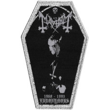 Нашивка Mayhem - Euronymous ткана