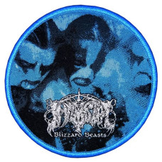 Нашивка Immortal - Blizzard Beasts Blue ткана