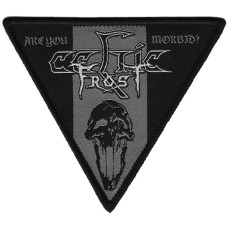 Нашивка Celtic Frost - Are You Morbid? ткана трикутна чорна