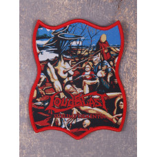 Нашивка Loudblast - Sublime Dementia червона ткана