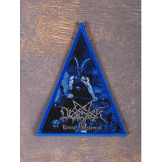 Desaster - Divine Blasphemies Blue Woven Patch