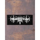 Nokturnal Mortum - Goat Horns Logo Silkscreen Printed Patch