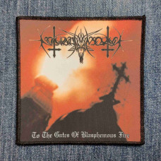 Нашивка Nokturnal Mortum - Burning Church друкована