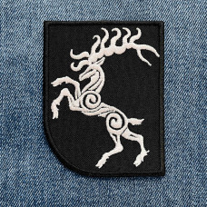 Нашивка Scythian Symbol 1 біла вишита