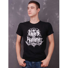 Thor's Hammer White Logo T-Shirt