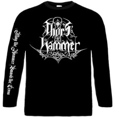 Thor's Hammer White Logo Longsleeve