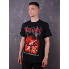 Necromantia - Scarlet Evil Witching Black (Gildan) Black T-Shirt