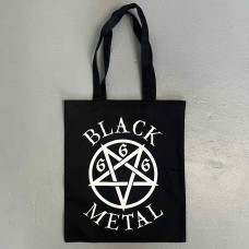 Сумка-шопер Black Metal Pentagram 666
