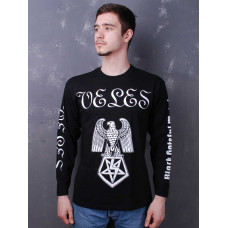 Лонгслів Veles - Black Hateful Metal (B&C) чорний