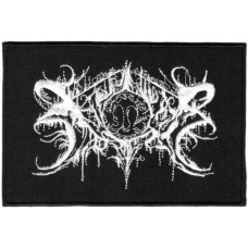 Нашивка Xasthur White Logo вишита