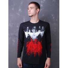 Лонгслів Absu - Barathrum: V.I.T.R.I.O.L. Baphomet Red (FOTL) чорний