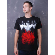 Футболка Absu - Barathrum: V.I.T.R.I.O.L. Baphomet Red (FOTL) чорна