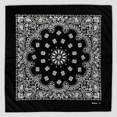 Бандана Коловорот Paisley чорна