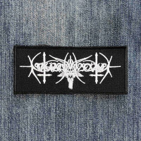 Nokturnal Mortum - Goat Horns Logo Embroidered Patch