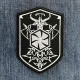 Nokturnal Mortum - Slavonic Black Brotherhood Embroidered Velcro Patch