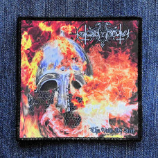 Nokturnal Mortum - Helm In Flames Printed Patch