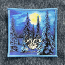 Nokturnal Mortum - Lunar Poetry (Old Logo) Blue Border Printed Patch