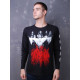 Absu - Barathrum: V.I.T.R.I.O.L. Baphomet White (FOTL) Black Longsleeve