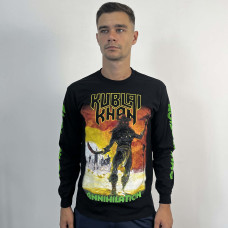 Kublai Khan - Annihilation (Gildan) Black Longsleeve