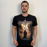 Gates Of Ishtar - A Bloodred Path 30th Anniversary (Gildan) Black T-Shirt