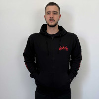 Gehenna - Malice (AWDis) Black Zip Hoodie