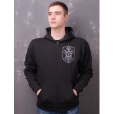 Nokturnal Mortum - To The Gates Of Blasphemous Fire (FOTL) Black Zip Hoodie