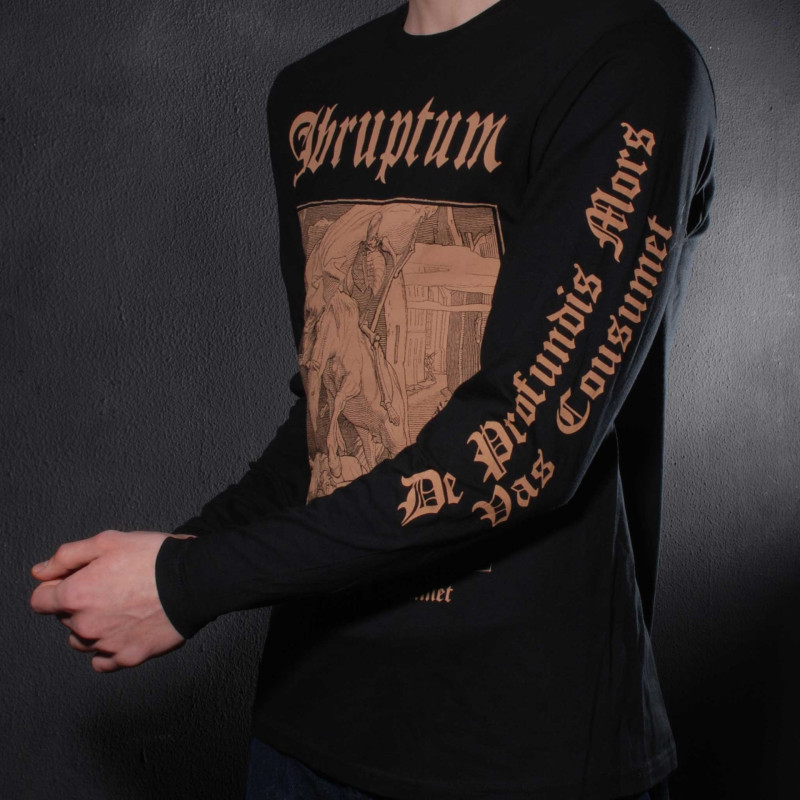 Abruptum - De Profundis Mors Vas Cousumet (B&C) Black Longsleeve