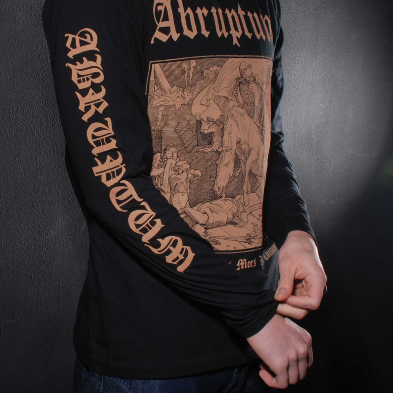 Abruptum - De Profundis Mors Vas Cousumet (B&C) Black Longsleeve
