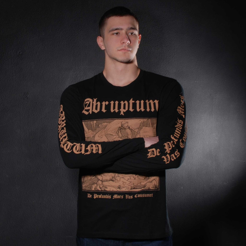 Abruptum - De Profundis Mors Vas Cousumet (B&C) Black Longsleeve