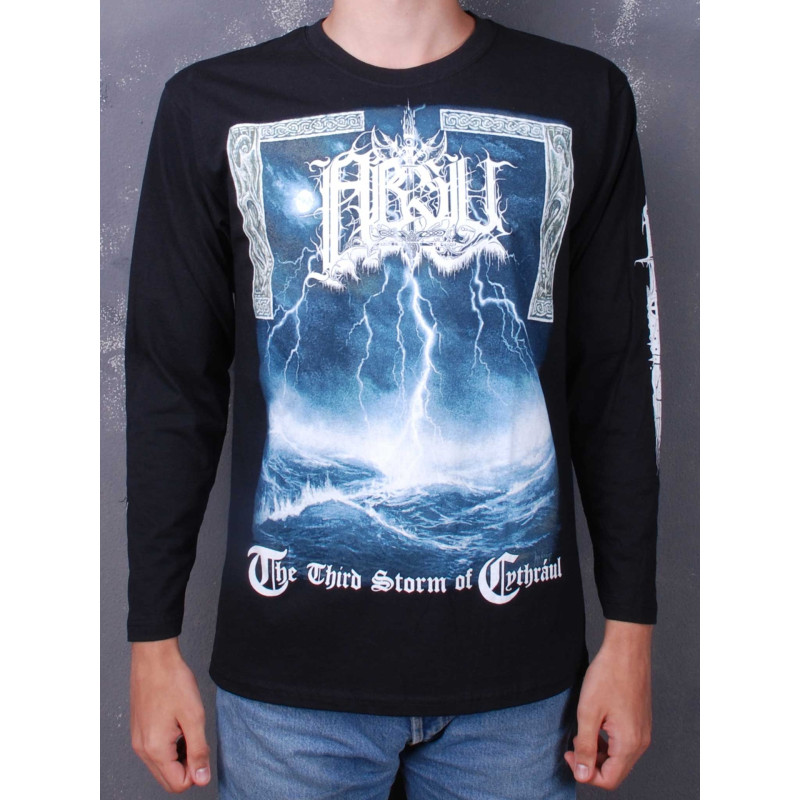 Лонгслів Absu - The Third Storm Of Cythraul (FOTL) чорний