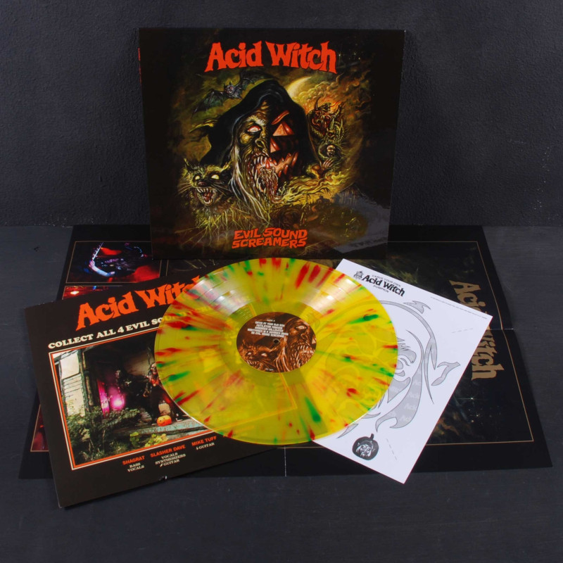 Acid Witch - Evil Sound Screamers LP (Autumn Splatter Vinyl)