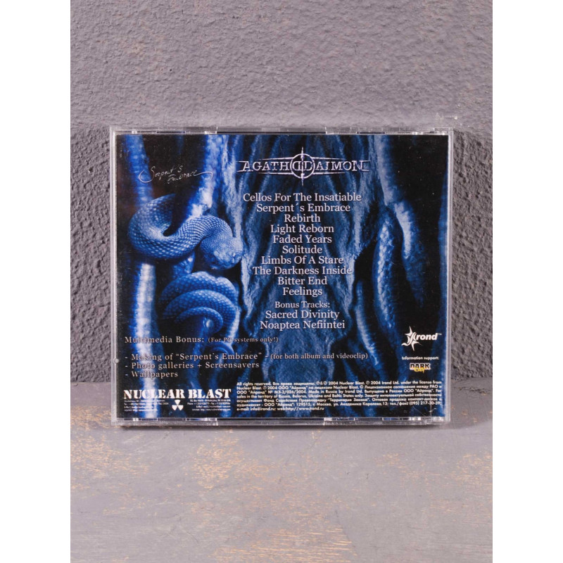 Agathodaimon - Serpent's Embrace CD (Irond)