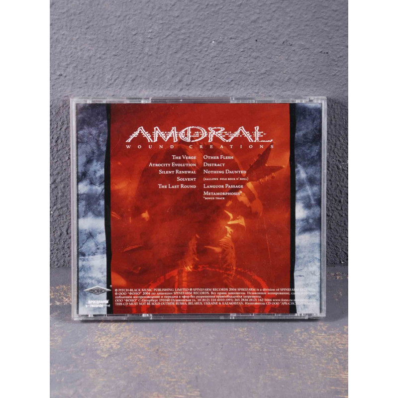 Amoral - Wound Creations CD (Фоно)