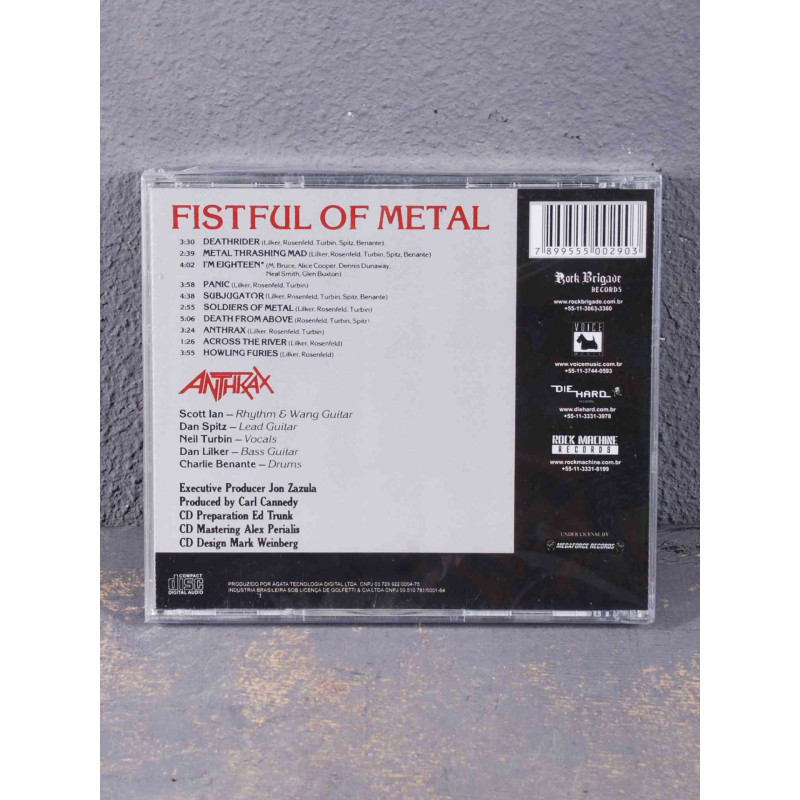 Anthrax - Fistful Of Metal CD (BRA)