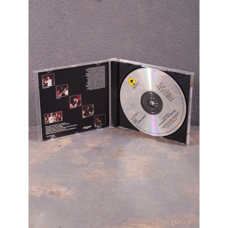 Anthrax - Spreading The Disease CD (Used)