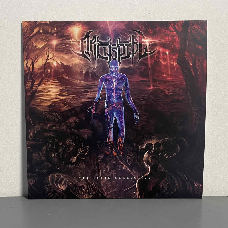 Archspire - The Lucid Collective LP (Transparent Red And Black Marbled Vinyl)