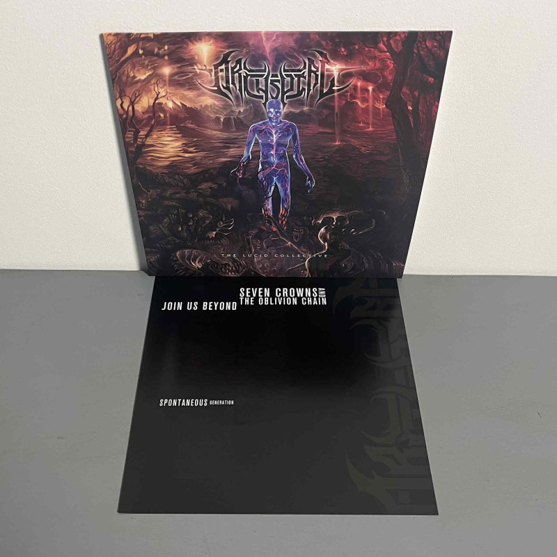 Archspire - The Lucid Collective LP (Transparent Red And Black Marbled Vinyl)