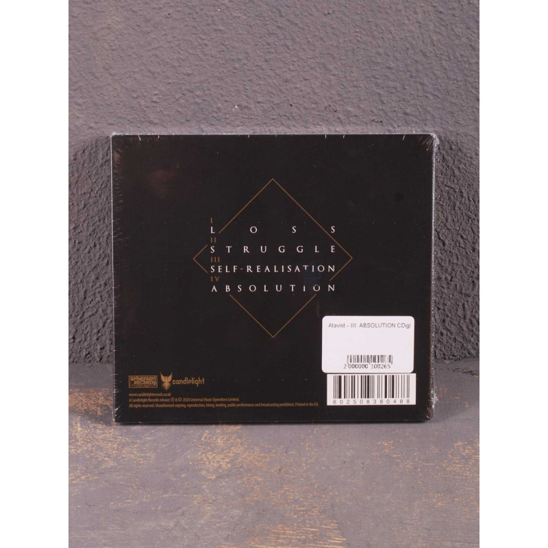 Atavist - III: ABSOLUTION CD Digi