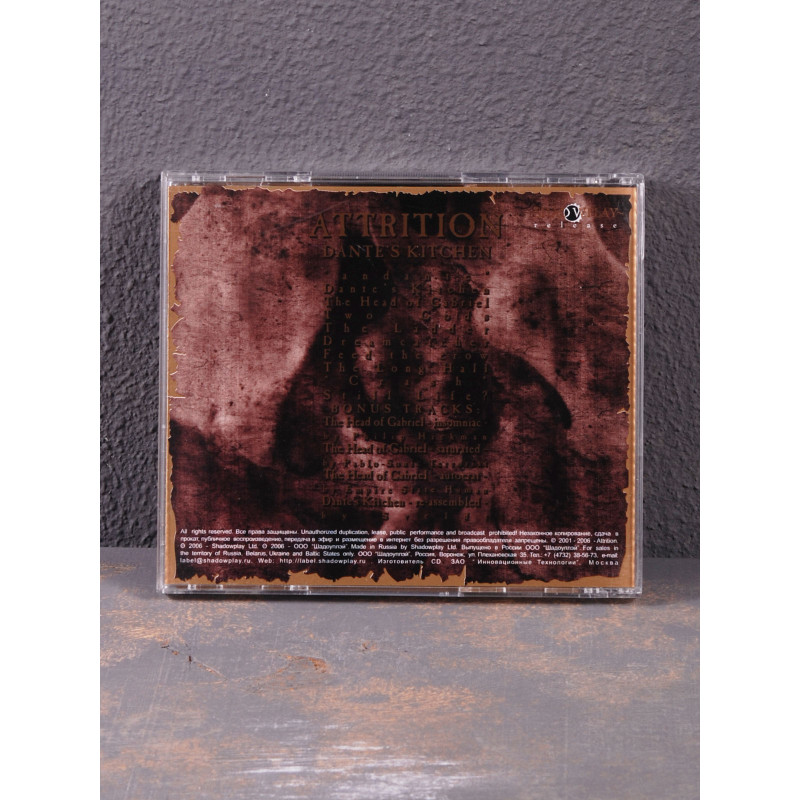 Attrition - Dante's Kitchen CD