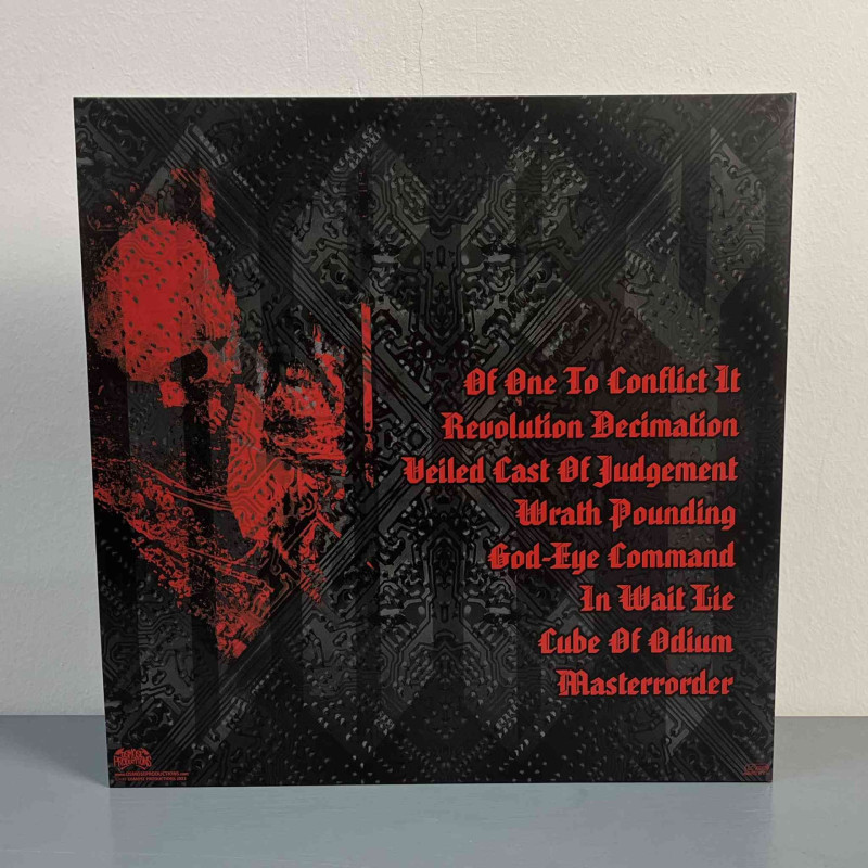 Axis Of Advance - Obey LP (Gatefold Bloodred/Black Marble Vinyl)