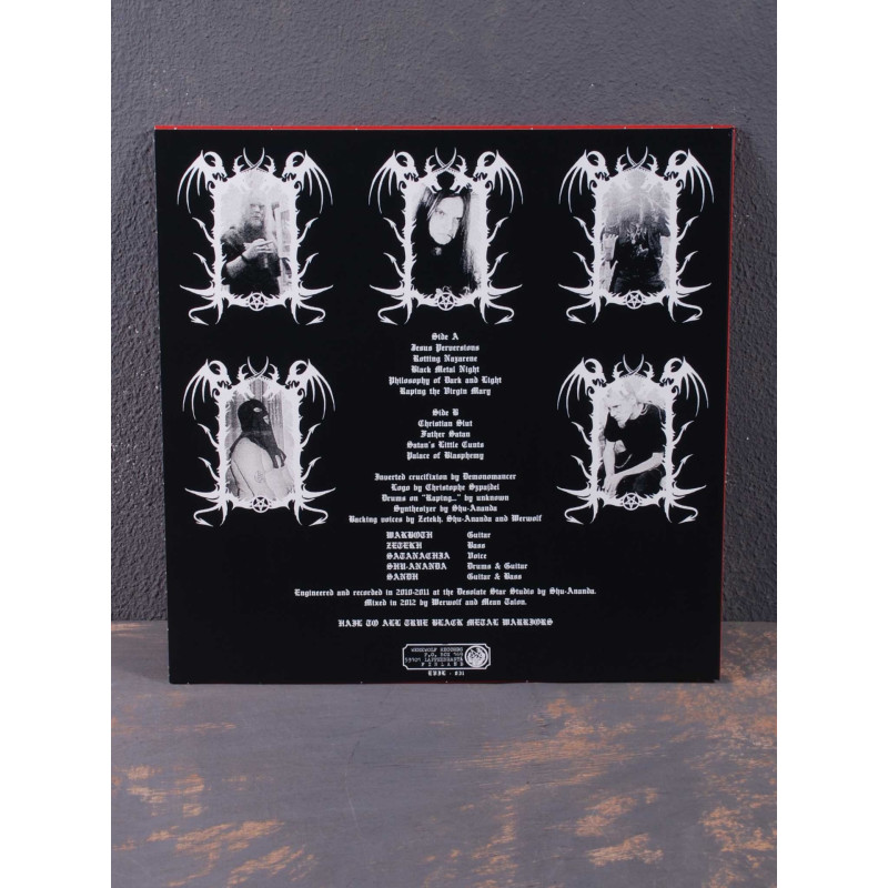 Azazel - Jesus Perversions LP (Red Vinyl)