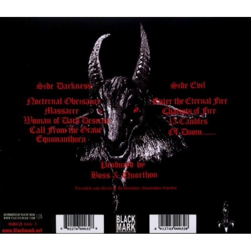 Bathory - Under The Sign Of The Black Mark CD