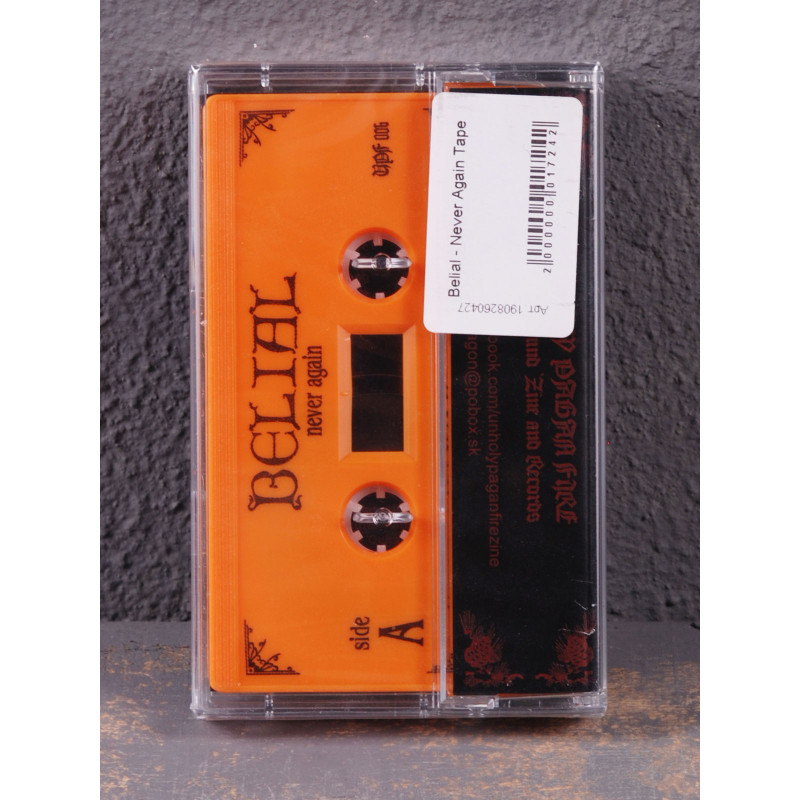 Belial - Never Again Tape