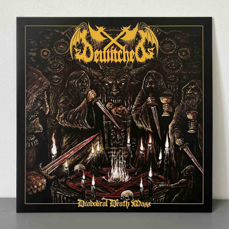 Bewitched - Diabolical Death Mass LP (Red/Black Marbled Vinyl)