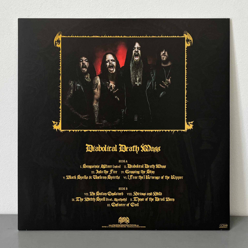 Bewitched - Diabolical Death Mass LP (Red/Black Marbled Vinyl)